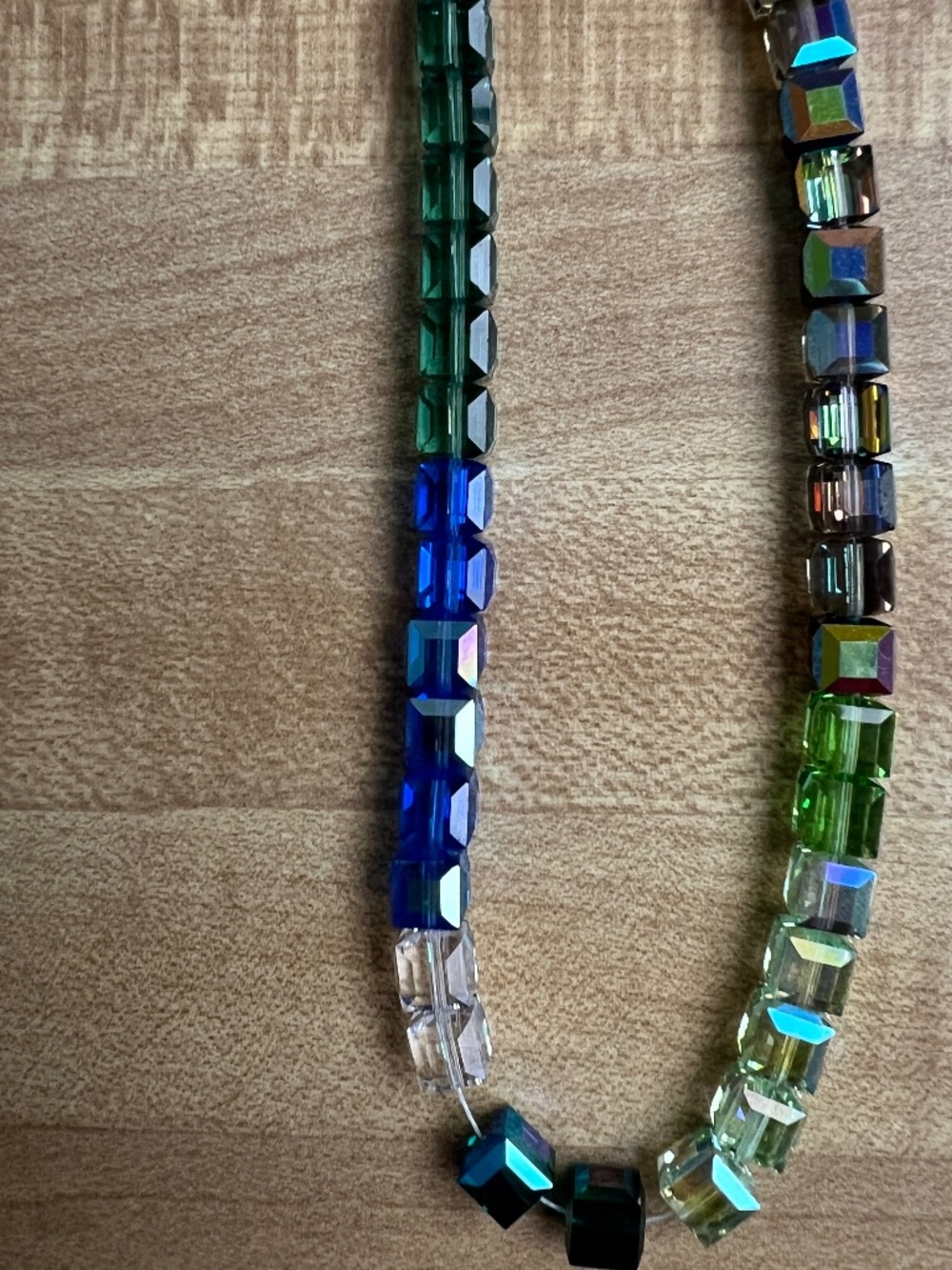 Swarovski 6mm Cubes Assorted colors. 34 in lot